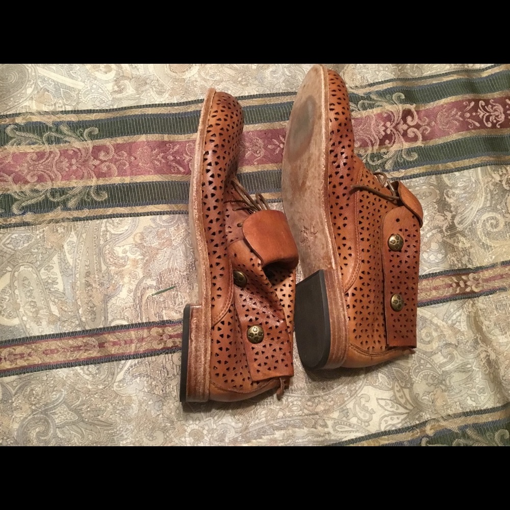 Patricia Nash Ankle Boots Vinted Style Brown Sz 9M